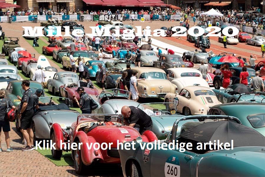 Mille Miglia 2020 met Ton Blankvoort en Roeland Lensink